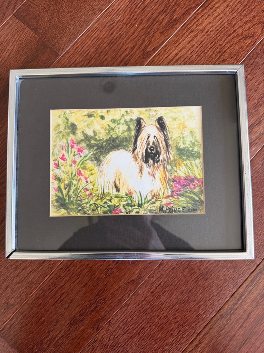 Dog FramedColorful Art Print.
